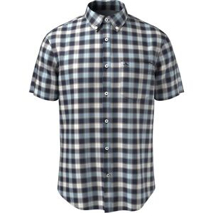 Original Penguin Woven Short Sleeve Plaid Shirt - S